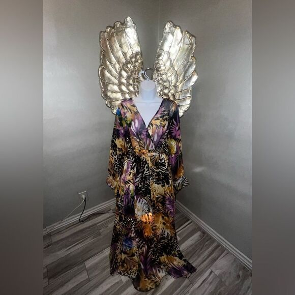 Spy Zone Exchange Tropical Lepard Dress, Y2K ,Medíum - Picture 3 of 14